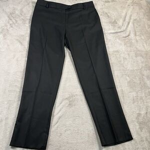 TIFFANY & CO wardrobe Black long Trousers pants MidRise women size‎ 12